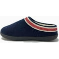 thumbnail image 2 of Clarks Womens Wool Felt Clog Slippers Indoor Outdoor Faux Fur Lined (8 M US, Navy), 2 of 5