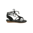 thumbnail image 2 of New Women Refresh Mosso-01 PU Thong Micro Wedge Ankle Wrap Gladiator Sandal, 2 of 5