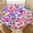 Bird Blossom, variant on ARTSLION Elastic Tablecloth For Round Tables, Waterproof Tablecover For Up To 36in Round Table, Dining Tablecover For Indoor And Outdoor, Holiday, Palm Shore