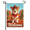 Garden Flag-2, variant on Summer Cactus Corgi Cowboy Hat Welcome Garden Flag 12×18in Double Sided Linen Polyester Colorful Weatherproof Decor For House Home Outdoor Seasonal Yard Patio