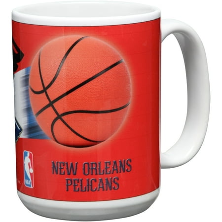 

New Orleans Pelicans 15oz. Team 3D Graphic Mug