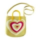 thumbnail image 4 of Bolso de mano tejido para mujer, tipo cartera, tipo sobre, con asa superior Amarillo, 4 of 9