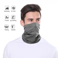 thumbnail image 7 of Silk Scarf Unisex Scarf Outdoor Sports Bicycle Headband Bike Cycling Neck Tube Warmer Riding Bandanas Face Mask (3 Blue), 7 of 7