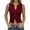 Red Tank Tops, variant on Women Crop Tank Tops Summer Solid Color Sleeveless Notch V Neck Cozy Female Camisole