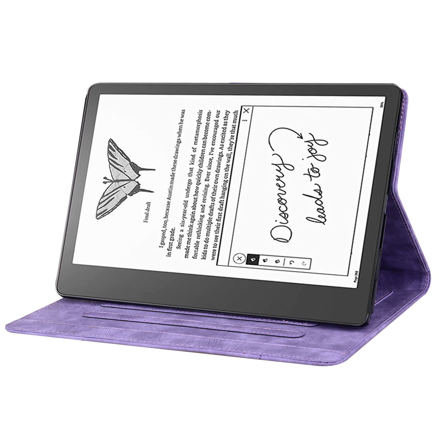 PU Cuir Etui Kindle Scribe 2022-10.2, Coque Kindle Magnétique Auto  Réveil/Sommeil, avec Support Pliable Étui Kindle Scribe 10.2 pour 2022 Kindle  Scribe-Noir en destockage et reconditionné chez DealBurn