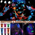 thumbnail image 2 of Pintura corporal BKPPLZP, 12 unidades, que brillan en colores neón oscuros, 2 of 7