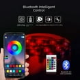 thumbnail image 3 of Juego de tiras de luces LED de 5V, 5050RGB, resistente al agua, colorida, USB, 24 teclas, música, Bluetooth, TV, luz de ambiente de fondo, 3 of 5