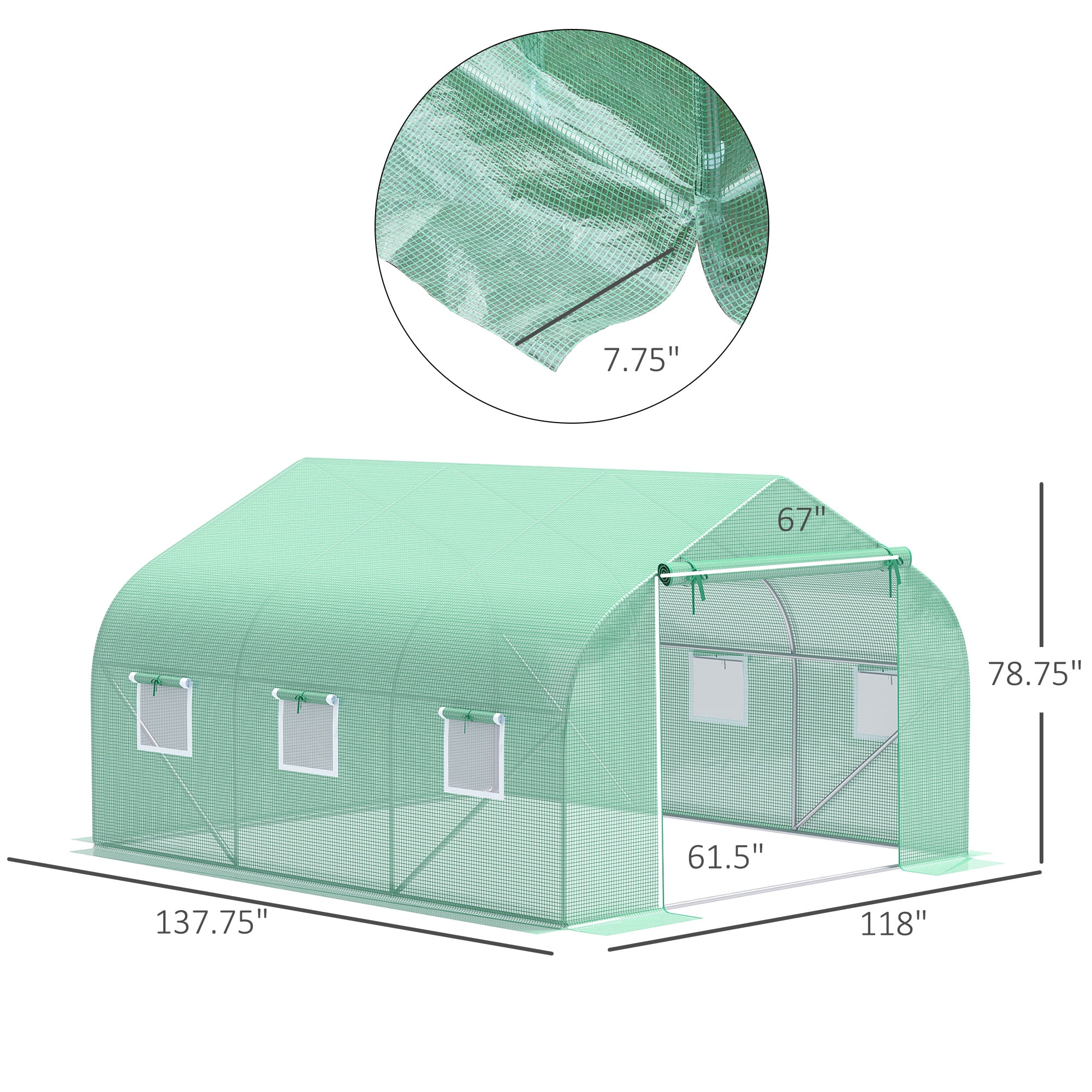 Greenhouse Walk-in Grow House