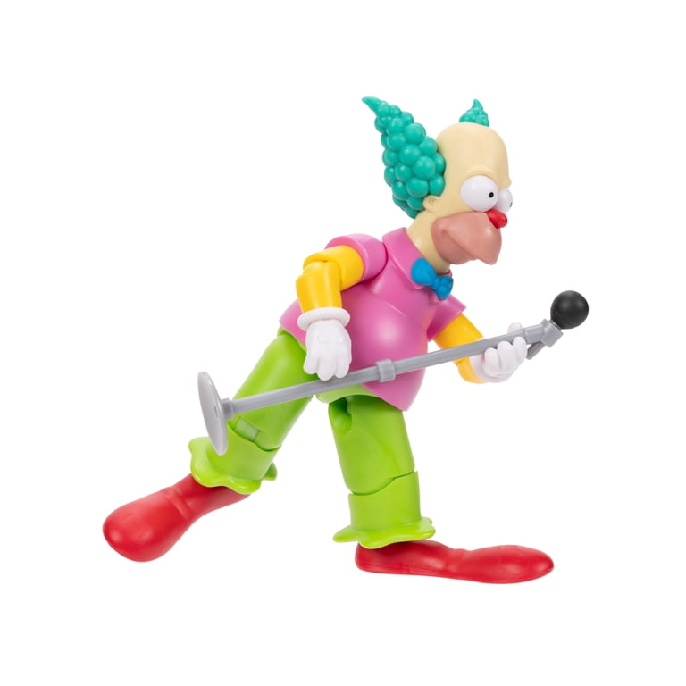 The Simpsons 5 inch Krusty the Clown Action Figure with Accessory