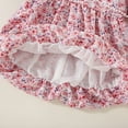 thumbnail image 2 of Vedolay Princess Dress Girl's Floral Sleeveless Dresses Kids One-Piece Sundress for Casual Skirt,Pink 2-3 Years, 2 of 5