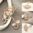 thumbnail image 4 of HOOUN Opal And Rhinestone Umbrella Brooch Pin Cute Korea Style Brooches Fo-lq@, 4 of 9