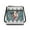 Blue- Cow Butterfly, variant on Cow Leopard Print Crossbody Bag for Women, Roomy Zipped Pockets Vegan Leather Messenger Purse Crossbody, Wear Resistant Shoulder Handbag with Adjustable Strap for Travel