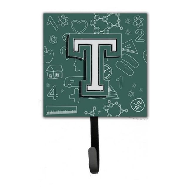 Carolines Treasures CJ2010-TSH4 Letter T Back To School Initial Leash & Key Holder