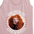 thumbnail image 3 of Disney Brave - Merida Greatness Lies Within - Women's Racerback Tank Top, 3 of 5