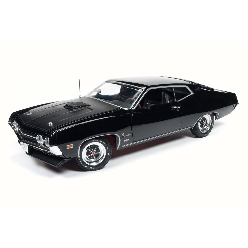 1970 Ford Torino Cobra Hard Top, Black Auto World AMM1085 1/18