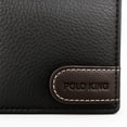 thumbnail image 5 of Cartera negro Curve piel sintética negra Polo King curve, 5 of 5