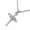 Only Cross, variant on 925 Sterling Silver Nail Cross, Box Chain Pendant Necklace Unisex, For Women Men-16in Box Chain