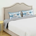 thumbnail image 5 of Haosy Satin Pillowcase for Hair and Skin Standard Cooling Silk Pillow Case with Envelope Closure Baby Seal on Iceberg 20"x40", 5 of 9