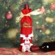 thumbnail image 2 of Cubierta de botella de vino de Navidad Ropa Decoración de cocina para Año Nuevo (Alce) Tmvgtek Oficina Multiescena Multifunción, 2 of 6