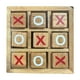 thumbnail image 2 of Juego de tres en raya de madera | Juego de mesa clásico de tres en raya para niños | Juego de estrategia educativo para niños | Juegos de fiesta familiares para viajes en interiores, 2 of 5