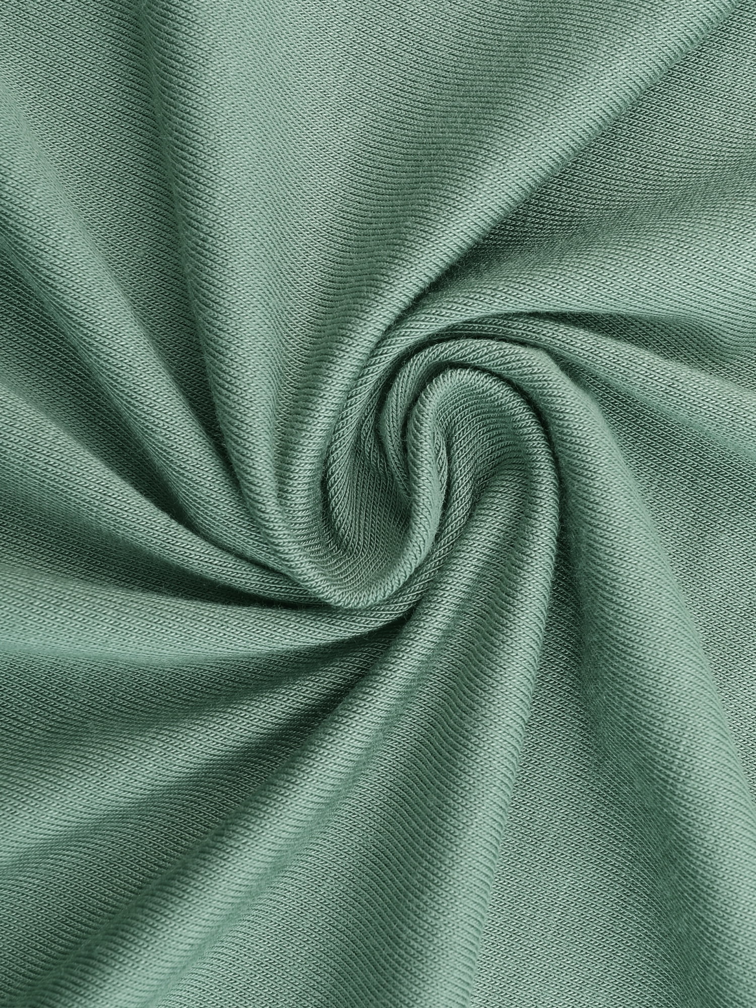DARING DIVA Women's Semi Formal Wrap V Neck Ruffle Maternity Dress L Grey Green