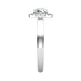 thumbnail image 3 of Empire Jewelry 2 Ct Round Lab Diamond Halo Engagement Ring - 14K White Gold Plated Rings - Ideal for Weddings and Anniversaries - Beautiful Gift for Her with Classic Prong Setting Rings for Her, 3 of 3