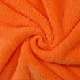 thumbnail image 6 of PiccoCasa Fluffy Fleece Blanket Lightweight Plush Throw Blanket for Couch Sofa Bed, Orange Twin(60" x 78"), 6 of 6