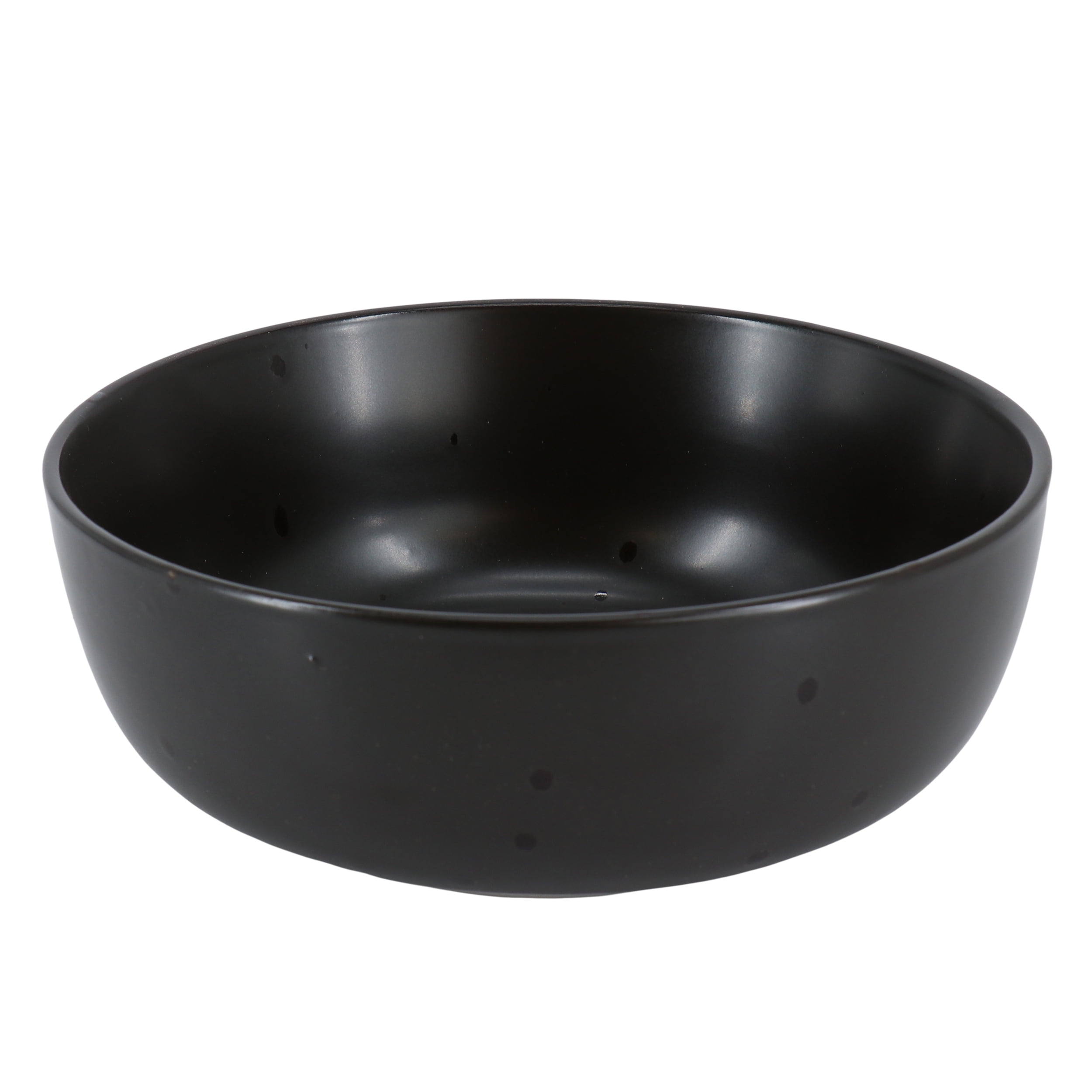 Studio 3B Mio Modern Coupe 6 Piece 6.5 Inch Round Stoneware Bowl Set in Pepper