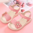 thumbnail image 6 of MEZZALL Toddler Girls Sandals For Everyday Wear Adjustable Hook And Loop Strap Comfortable Lightweight Casual Footwear For Kids Outdoor Play Spring Summer Breathable Baby Wear, 6 of 9