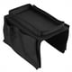thumbnail image 3 of Reposabrazos de sofá, organizador colgante para control remoto de TV, bolsa de almacenamiento para sofá con bandeja para portavasos (negro), 3 of 11