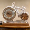 thumbnail image 5 of New Chinese Pendulum Tabletop Clock Vintage Resin Creative Mute Desk Clock Shelf Decor, 5 of 5