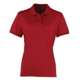 thumbnail image 1 of Premier Polo Piqué Coolchecker pour Femmes, 1 of 4