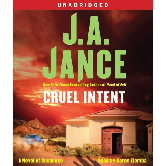 Cruel Intent : A Novel of Suspense (CD-Audio)