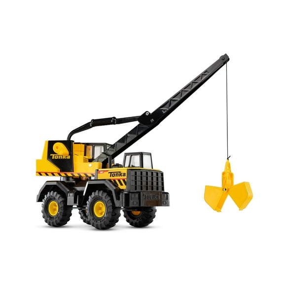 Camión de construcción de juguete Tonka Steel Classics Mighty Crane