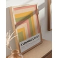 thumbnail image 4 of HAUS AND HUES Danish Pastel Posters, Trendy Posters, Danish Posters, Danish Pastel Wall Decor, Aesthetic Posters Art, Abstract Art Exhibition Poster, Cute Geometric Angles (24" x 36" Unframed), 4 of 6