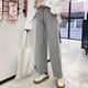 thumbnail image 2 of Pantalones deportivos Mujer Pantalón largo holgado informal de cintura alta con pierna ancha, Gris, 5XL Inevent AP001468-07B, 2 of 7