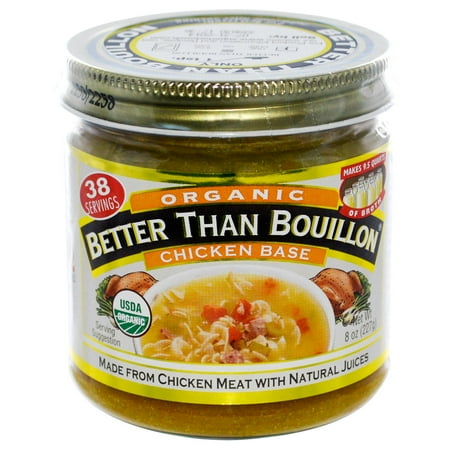 Organic Chicken Base - Better Than Bouillon, Organic, Chicken Base, 8 oz(pack of 3)