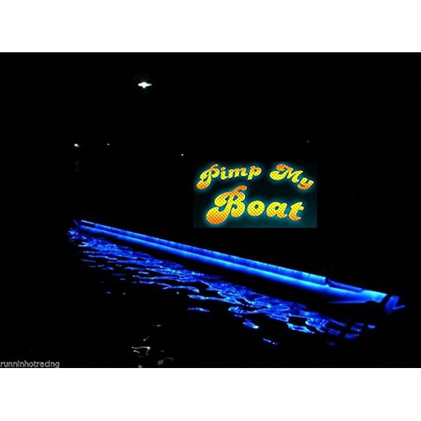 Green Blob Outdoors Pimp My Pontoon Blue Led Boat Deck Lighting Kit