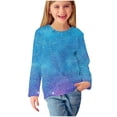 thumbnail image 2 of Avtoify Girls Long Sleeve Shirts Casual, Toddler Girls Fall Clothes, Boys and Girls Fashion Printed Long Sleeve Crewneck top and Pants, 2 of 6
