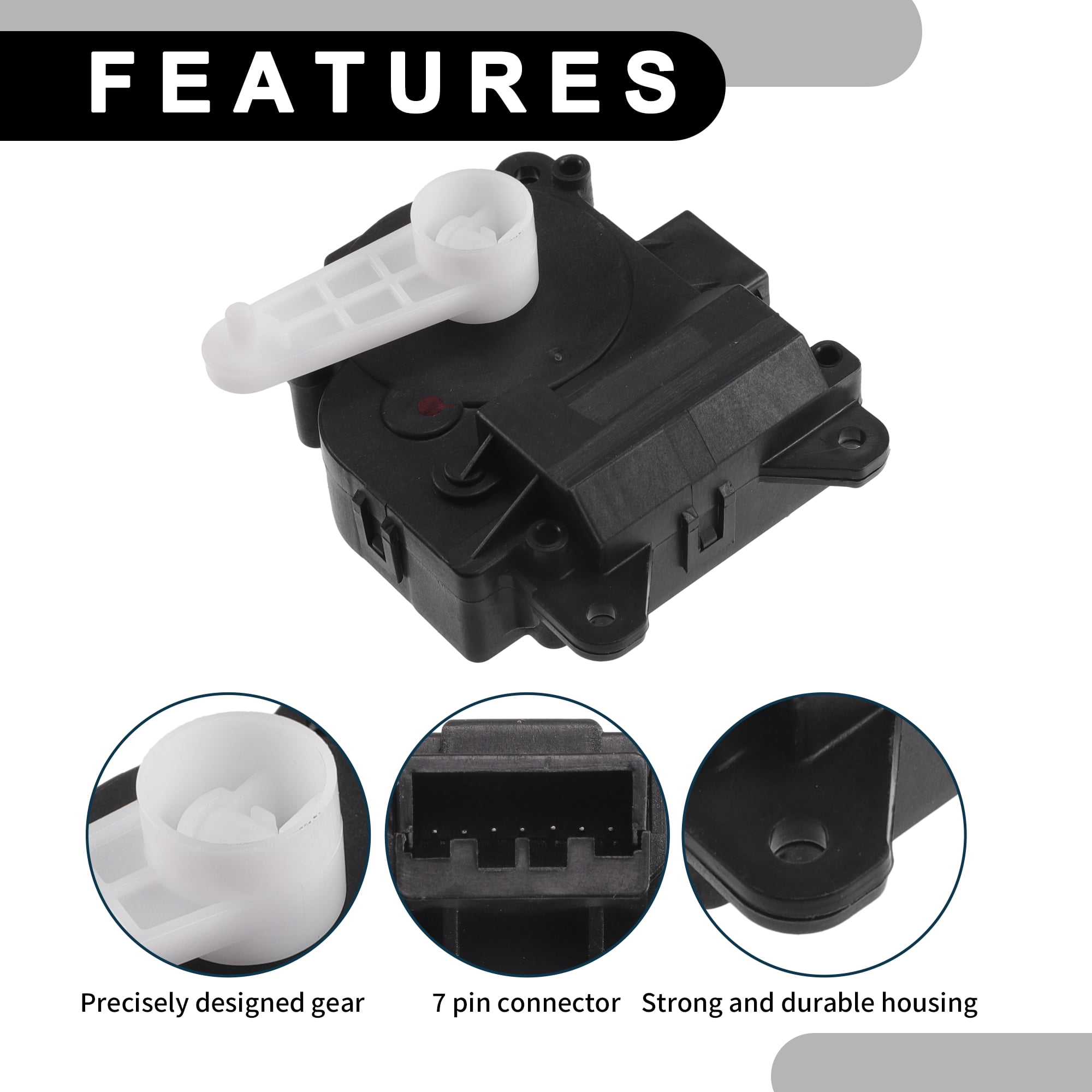 Unique Bargains HVAC Heater Blend Air Door Actuator No.7T4Z19E616C