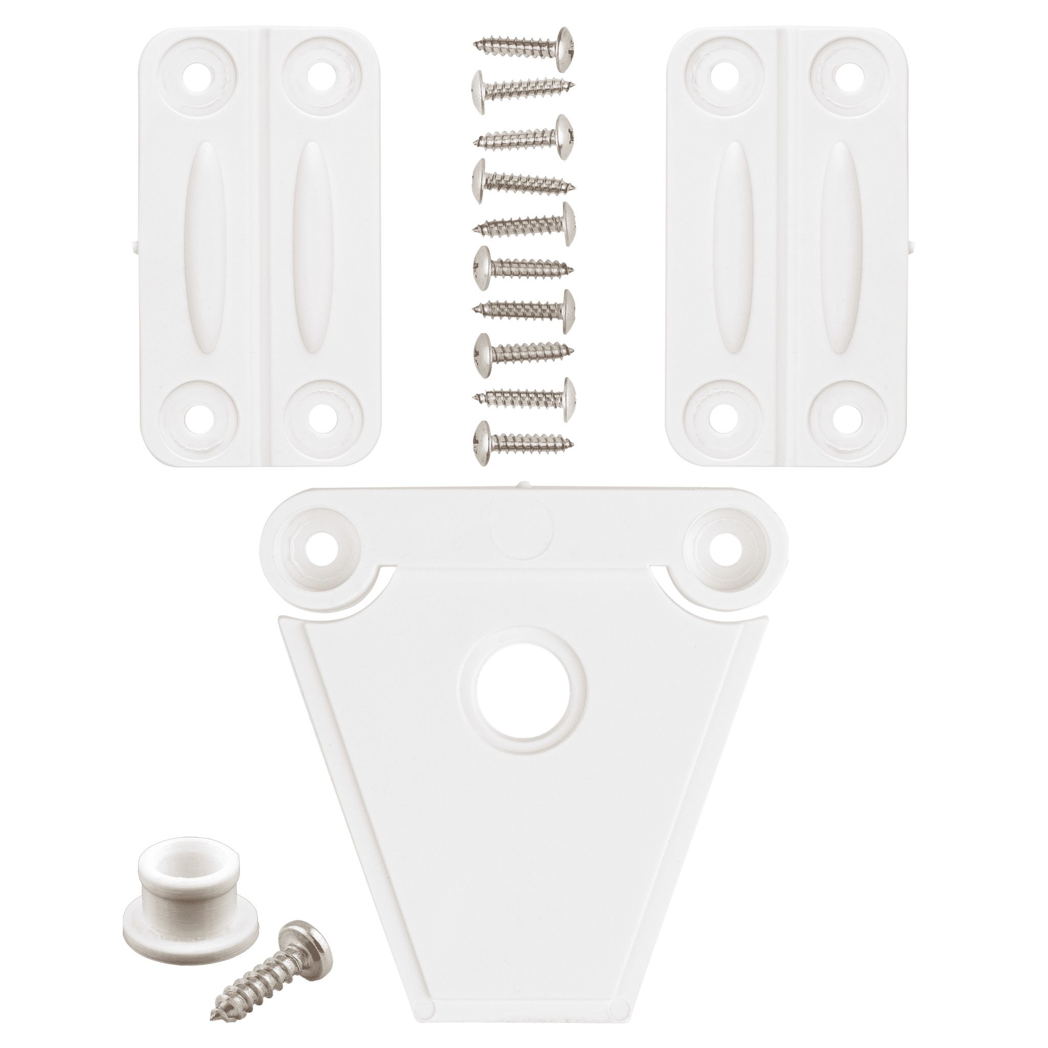 NeverBreak Parts White Igloo Cooler Hinge and Latch Repair Kit, Igloo