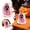 Light Pink, variant on 30 Pcs Halloween Mini Ghosts Figures, Small Resin Ghost Figurines Glow in The Dark, Tiny Ghost Statues for Pot Garden Party Decor, Halloween Party Favors (Light Pink)