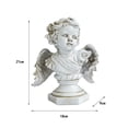 thumbnail image 5 of deevoka Angel Figurine Sculpture for Cabinets Coffee Table Cabinets Shelf Antique, 5 of 5