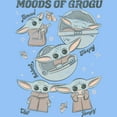 thumbnail image 2 of Star Wars: The Mandalorian The Child Moods of Grogu  Graphic T-Shirt, 2 of 3