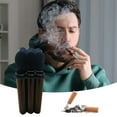 thumbnail image 4 of Sales Today Clearance! Topliu Flip-Up Cigarette Box with Storage,4-Hole Fire Machine Box,Portable Carrying Case for Cigarettes and Accessories, 4 of 5