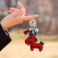 thumbnail image 5 of Leather Pendant Keychain under $5! Yannianjz Cute Horse Pendant Keychain, Leather Tassel Phone Charm, Bag Charm Accessory, Fashion Keyring for Women, Gift for Friends, Stylish Key Holder, 5 of 6