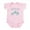Petal Pink, variant on CafePress - Im Going To Be A Big Cousin Body Suit - Baby Light Bodysuit, Size Newborn - 24 Months