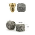 thumbnail image 3 of 2pcs Foam Cannon Orifice Nozzle Tips,Foam Maker,1.0/1.2mm Thread Nozzle maker pressure 1.0mm, 3 of 8