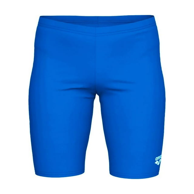 Malla de Natación ARENA Dynamo para Niños, Largo a la Rodilla, Color Royal, Talla 26