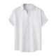 thumbnail image 2 of pstuiky camisetas para hombre, Camisa informal de manga corta con cuello vuelto y cuello redondo de color liso para hombre ropa de hombre s, 2 of 9